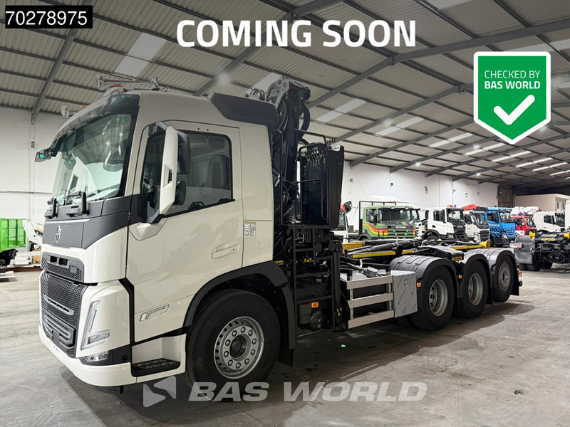 Volvo FM 460 8X4 NEW! Palfinger Q200Z95TR HPLS Crane + HT 24 TEC Hooklift ACC LED - شاحنة ذات الخطاف, شاحنة كرين: صور 1 Volvo FM 460 8X4 NEW! Palfinger Q200Z95TR HPLS Crane + HT 24 TEC Hooklift ACC LED - شاحنة ذات الخطاف, شاحنة كرين: صور 1