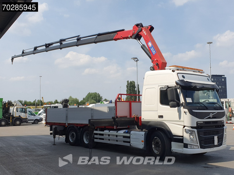 Volvo FM 500 6X2 HMF 3220-K7 Lift-Steering Axle Crane Kran Euro 6 - شاحنات مسطحة, شاحنة كرين: صور 3 Volvo FM 500 6X2 HMF 3220-K7 Lift-Steering Axle Crane Kran Euro 6 - شاحنات مسطحة, شاحنة كرين: صور 3