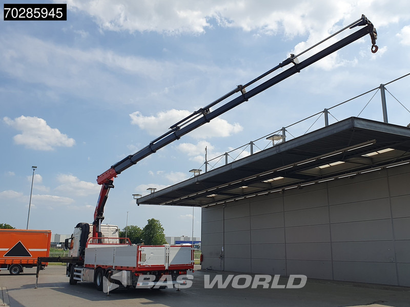 Volvo FM 500 6X2 HMF 3220-K7 Lift-Steering Axle Crane Kran Euro 6 - شاحنات مسطحة, شاحنة كرين: صور 2 Volvo FM 500 6X2 HMF 3220-K7 Lift-Steering Axle Crane Kran Euro 6 - شاحنات مسطحة, شاحنة كرين: صور 2
