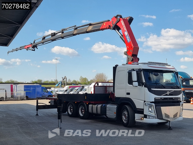 Volvo FM 500 8X4 HMF5020 K6 + Fly Jib Lift+Lenkachse Crane Kran Euro 6 - شاحنات مسطحة, شاحنة كرين: صور 3 Volvo FM 500 8X4 HMF5020 K6 + Fly Jib Lift+Lenkachse Crane Kran Euro 6 - شاحنات مسطحة, شاحنة كرين: صور 3