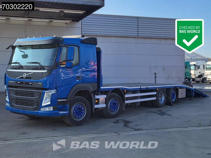 Volvo FM 500 FM 8X2 Machine transporter Winch Lift-Axle Automatic Euro 6 - شاحنة نقل سيارات شاحنة: صور 1 Volvo FM 500 FM 8X2 Machine transporter Winch Lift-Axle Automatic Euro 6 - شاحنة نقل سيارات شاحنة: صور 1