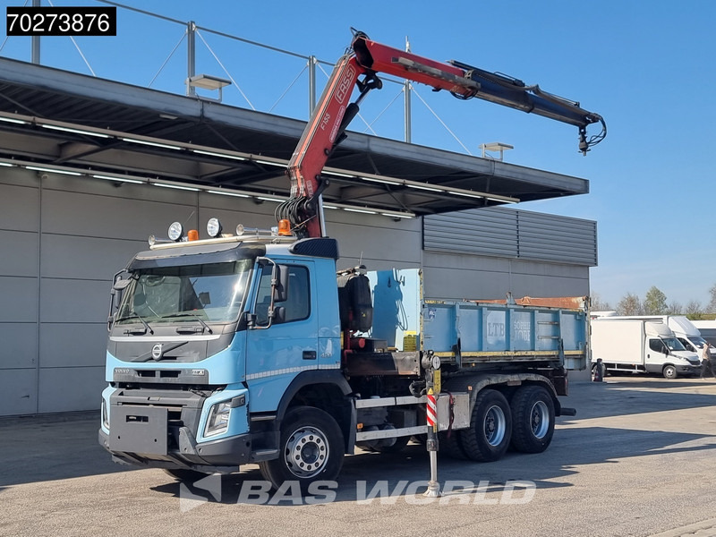 Volvo FMX 420 6X4 Fassi F155A.2.22 Crane 9m3 Big-Axle Automatic Euro 5 - قلابات, شاحنة كرين: صور 1 Volvo FMX 420 6X4 Fassi F155A.2.22 Crane 9m3 Big-Axle Automatic Euro 5 - قلابات, شاحنة كرين: صور 1