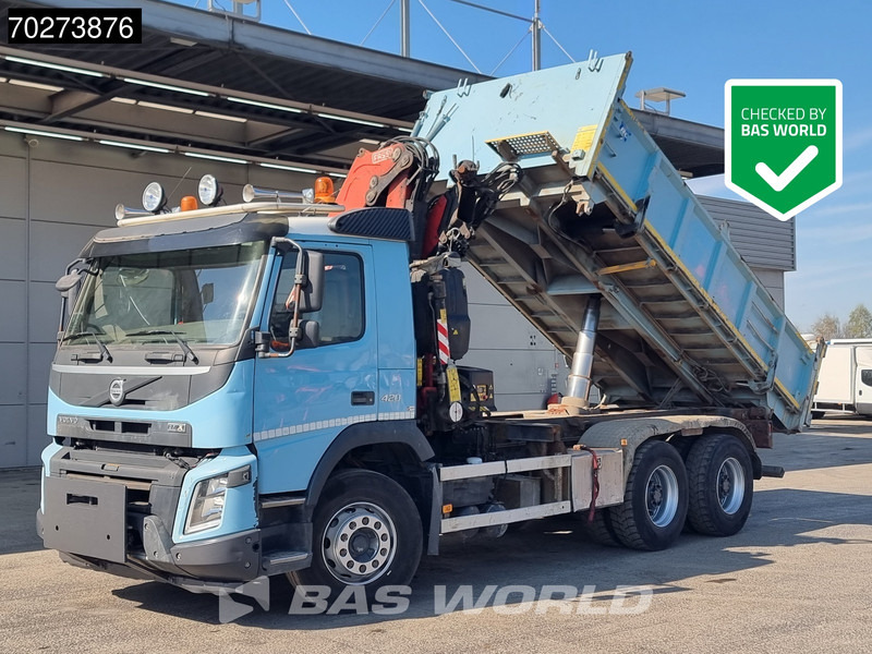 Volvo FMX 420 6X4 Fassi F155A.2.22 Crane 9m3 Big-Axle Automatic Euro 5 - قلابات, شاحنة كرين: صور 5 Volvo FMX 420 6X4 Fassi F155A.2.22 Crane 9m3 Big-Axle Automatic Euro 5 - قلابات, شاحنة كرين: صور 5