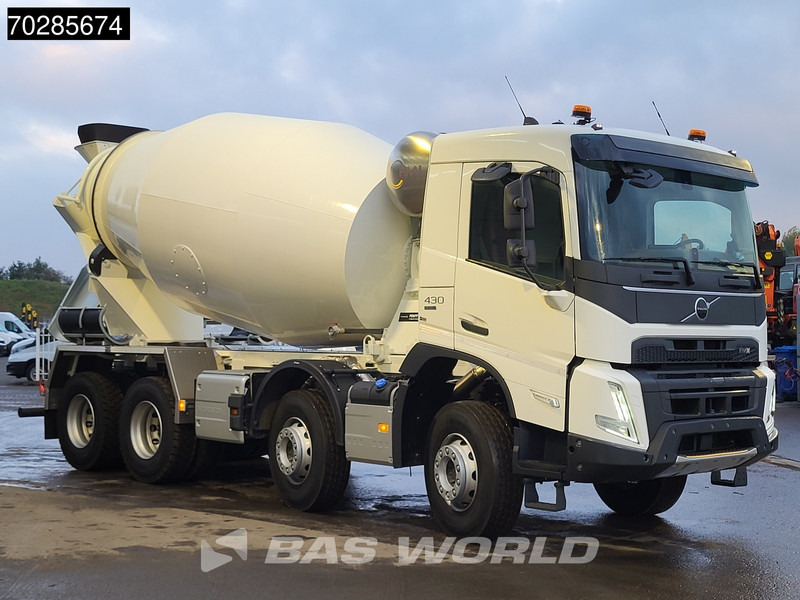 Volvo FMX 430 8X4 New! 10m3 FML Mixer Steelsuspension Automatic LED Euro 6 - شاحنة خلاطة خرسانة: صور 3 Volvo FMX 430 8X4 New! 10m3 FML Mixer Steelsuspension Automatic LED Euro 6 - شاحنة خلاطة خرسانة: صور 3