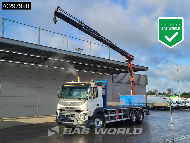 Volvo FMX 450 FMX 6X4 Palfinger PK 18002 EH Crane Manual Euro 6 - شاحنات مسطحة, شاحنة كرين: صور 1 Volvo FMX 450 FMX 6X4 Palfinger PK 18002 EH Crane Manual Euro 6 - شاحنات مسطحة, شاحنة كرين: صور 1