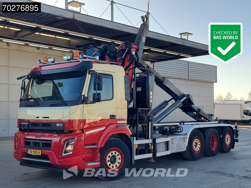 Volvo FMX 460 8X2 NL-Truck Palfinger Epsilon Q170Z Kran VEB+ lift+lenkasche Euro 6 - شاحنة ذات الخطاف, شاحنة كرين: صور 1 Volvo FMX 460 8X2 NL-Truck Palfinger Epsilon Q170Z Kran VEB+ lift+lenkasche Euro 6 - شاحنة ذات الخطاف, شاحنة كرين: صور 1
