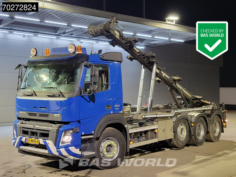 Volvo FMX 460 8X4 NL-Truck 28 Tonnes TRANS-COM VEB+ Lift-Lenkachse Euro 6 - شاحنة ذات الخطاف: صور 1 Volvo FMX 460 8X4 NL-Truck 28 Tonnes TRANS-COM VEB+ Lift-Lenkachse Euro 6 - شاحنة ذات الخطاف: صور 1