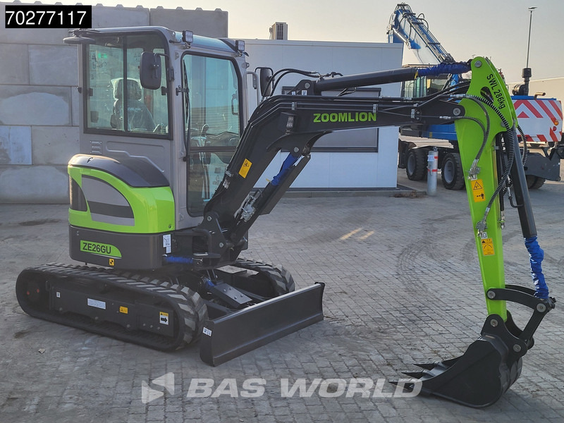 Zoomlion ZE26 GU A/C - CE CERTIFIED - حفارة مصغرة: صور 2 Zoomlion ZE26 GU A/C - CE CERTIFIED - حفارة مصغرة: صور 2