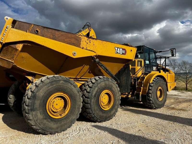Caterpillar 740GC - شاحنة مفصلية: صور 2 Caterpillar 740GC - شاحنة مفصلية: صور 2