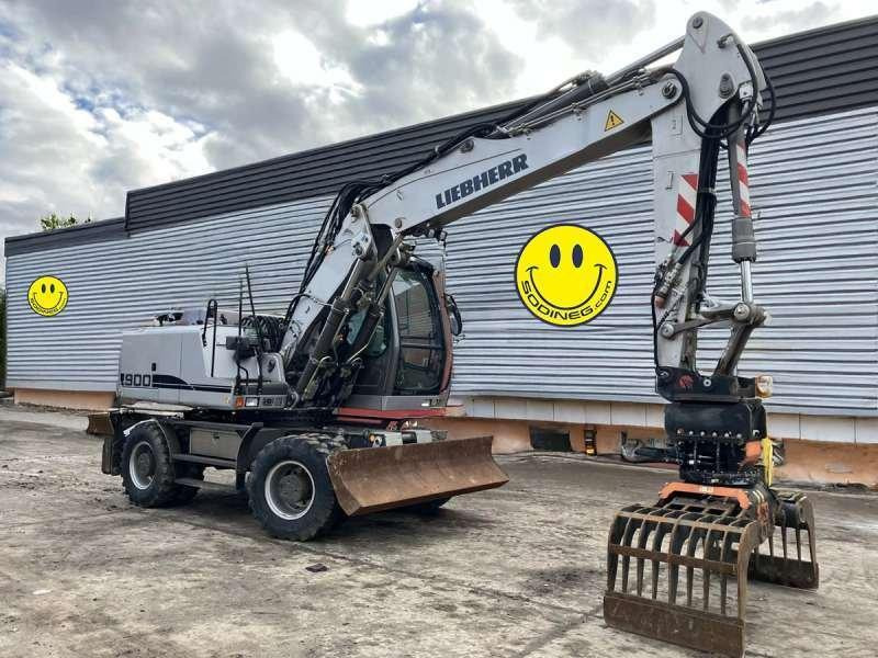 Liebherr A900 LITRONIC - حفارة على عجلات: صور 1 Liebherr A900 LITRONIC - حفارة على عجلات: صور 1