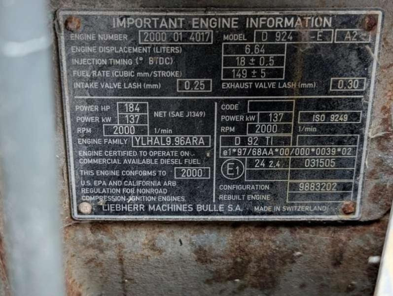 اللودر بعجل Liebherr L554: صور 43 اللودر بعجل Liebherr L554: صور 43