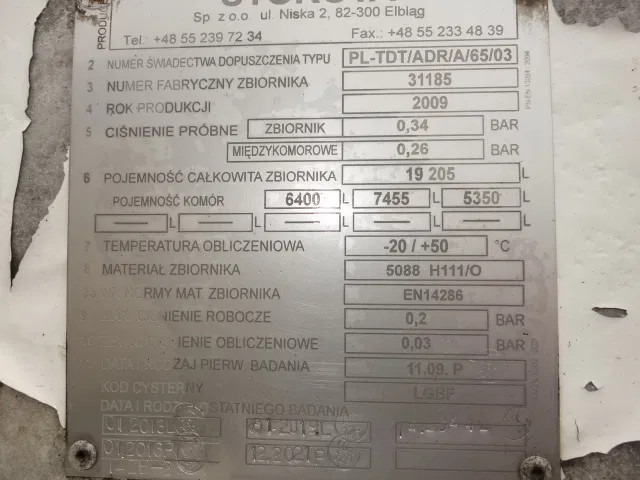 Scania R380 6X2 19200 LITER TANK,MANUAL GEARBOX - شاحنة صهريج: صور 5 Scania R380 6X2 19200 LITER TANK,MANUAL GEARBOX - شاحنة صهريج: صور 5