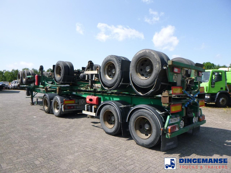 ASCA Stack 4 x container trailer + dolly 20-30-40-45 ft - شاحنات الحاويات / جسم علوي قابل للتغيير نصف مقطورة: صور 3 ASCA Stack 4 x container trailer + dolly 20-30-40-45 ft - شاحنات الحاويات / جسم علوي قابل للتغيير نصف مقطورة: صور 3