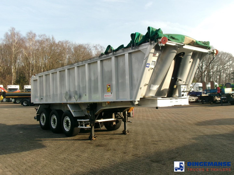 Benalu Tipper trailer alu 22 m3 + tarpaulin - قلابة نصف مقطورة: صور 2 Benalu Tipper trailer alu 22 m3 + tarpaulin - قلابة نصف مقطورة: صور 2