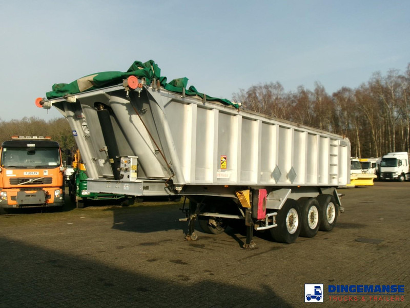 Benalu Tipper trailer alu 22 m3 + tarpaulin - قلابة نصف مقطورة: صور 1 Benalu Tipper trailer alu 22 m3 + tarpaulin - قلابة نصف مقطورة: صور 1