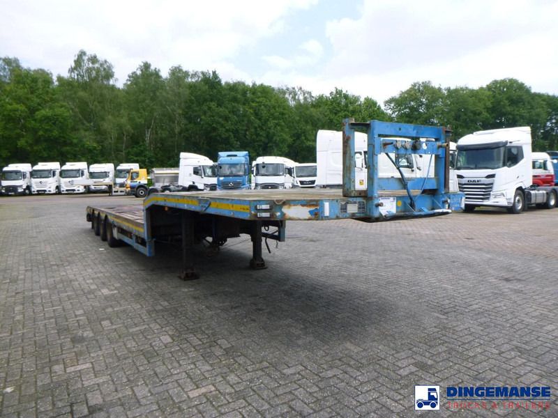 Broshuis 3-axle semi-lowbed trailer 45 t / extendable - عربة مسطحة منخفضة نصف مقطورة: صور 2 Broshuis 3-axle semi-lowbed trailer 45 t / extendable - عربة مسطحة منخفضة نصف مقطورة: صور 2