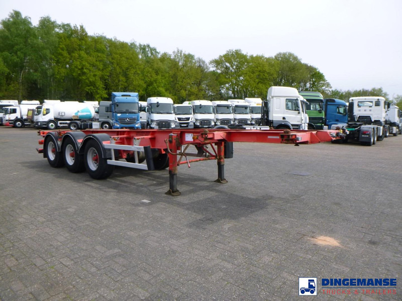 Burg 3-axle container chassis 20-30 ft - شاحنات الحاويات / جسم علوي قابل للتغيير نصف مقطورة: صور 2 Burg 3-axle container chassis 20-30 ft - شاحنات الحاويات / جسم علوي قابل للتغيير نصف مقطورة: صور 2