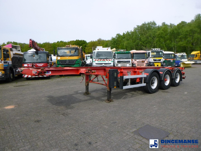 Burg 3-axle container chassis 20-30 ft - شاحنات الحاويات / جسم علوي قابل للتغيير نصف مقطورة: صور 1 Burg 3-axle container chassis 20-30 ft - شاحنات الحاويات / جسم علوي قابل للتغيير نصف مقطورة: صور 1