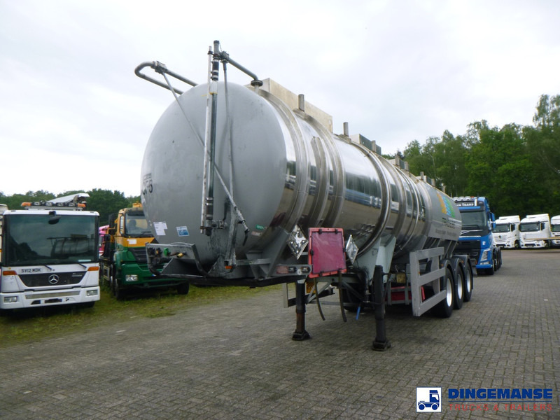 Clayton Chemical tank inox 30 m3 / 1 comp - نصف مقطورة صهريج: صور 1 Clayton Chemical tank inox 30 m3 / 1 comp - نصف مقطورة صهريج: صور 1