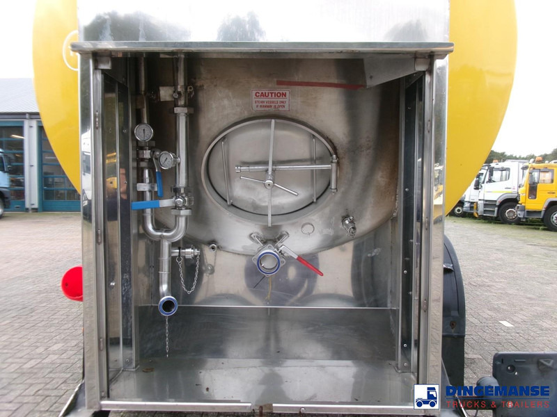 نصف مقطورة صهريج Clayton Food (beer) tank inox 30 m3 / 1 comp: صور 9