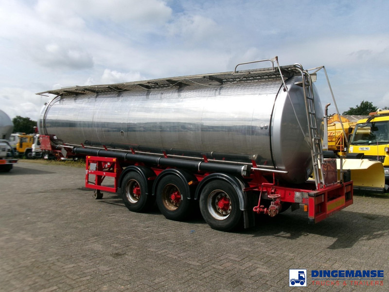Crane Fruehauf Chemical ACID tank inox 30 m3 / 1 comp - نصف مقطورة صهريج: صور 4 Crane Fruehauf Chemical ACID tank inox 30 m3 / 1 comp - نصف مقطورة صهريج: صور 4
