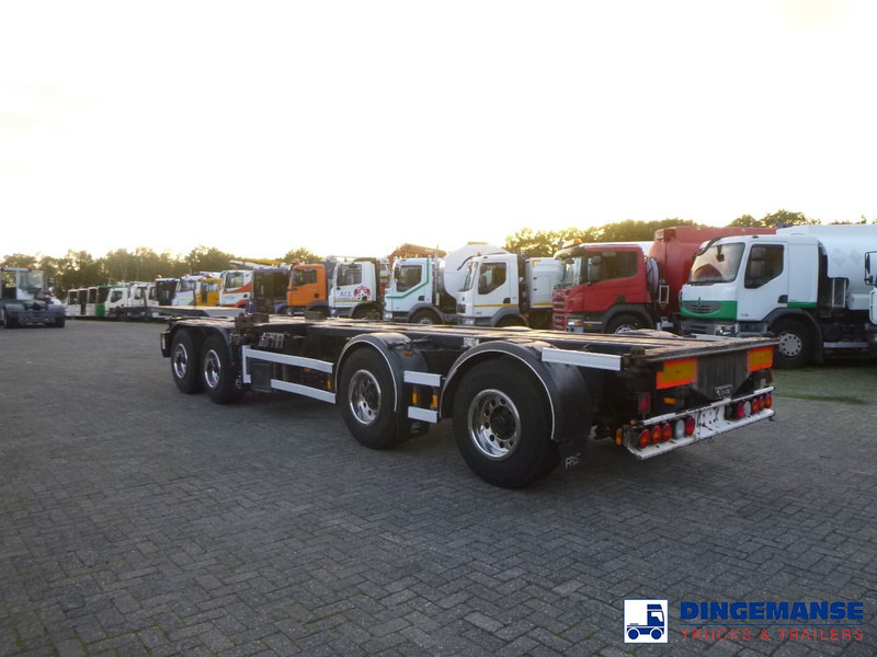 D-Tec 4-axle container combi trailer (2 + 2 axles) - شاحنات الحاويات / جسم علوي قابل للتغيير شاحنة: صور 3 D-Tec 4-axle container combi trailer (2 + 2 axles) - شاحنات الحاويات / جسم علوي قابل للتغيير شاحنة: صور 3