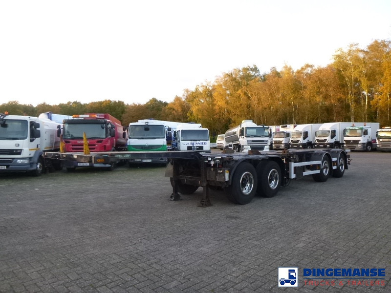 D-Tec 4-axle container combi trailer (2 + 2 axles) - شاحنات الحاويات / جسم علوي قابل للتغيير شاحنة: صور 1 D-Tec 4-axle container combi trailer (2 + 2 axles) - شاحنات الحاويات / جسم علوي قابل للتغيير شاحنة: صور 1