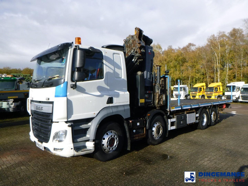 DAF CF 460 8x2 RHD + Hiab XS 658 Hipro - شاحنة كرين: صور 1 DAF CF 460 8x2 RHD + Hiab XS 658 Hipro - شاحنة كرين: صور 1