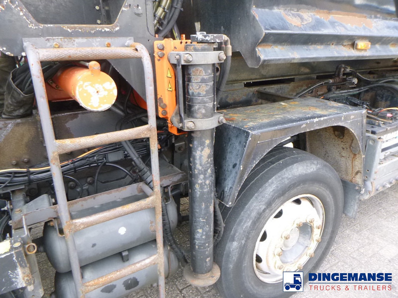 شاحنة كرين DAF CF 85.360 8X4 RHD tipper + Terex 118.2 VGL-A15: صور 18