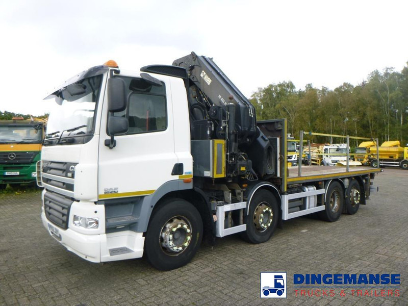 DAF CF 85.410 8X2 RHD + Hiab XS855 EP6 Hipro - شاحنة كرين: صور 5 DAF CF 85.410 8X2 RHD + Hiab XS855 EP6 Hipro - شاحنة كرين: صور 5