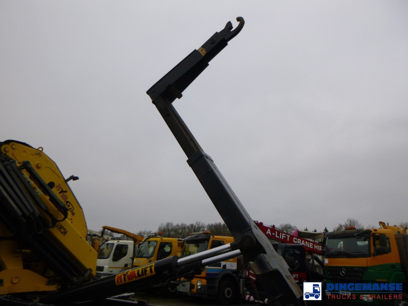 شاحنة كرين DAF CF 85.410 8x2 Hyva container hook + crane: صور 6