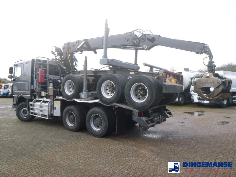 DAF XF 105.510 6x4 + Loglift F281S83 crane / timber truck + dolly - شاحنة كرين: صور 5 DAF XF 105.510 6x4 + Loglift F281S83 crane / timber truck + dolly - شاحنة كرين: صور 5