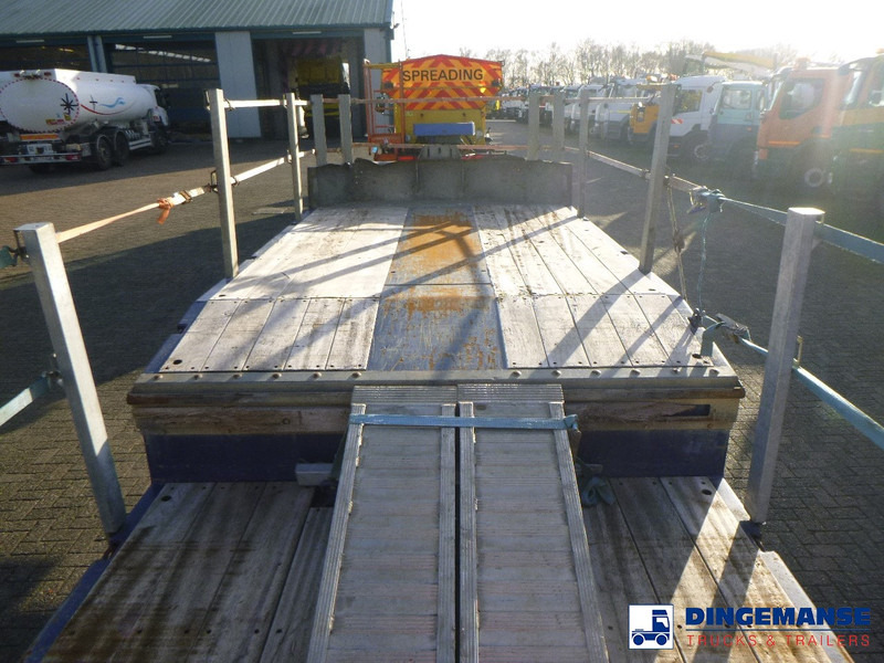 عربة مسطحة منخفضة نصف مقطورة Faymonville 4-axle semi-lowbed trailer 60 t + ramps: صور 13