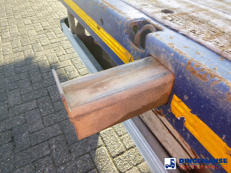 عربة مسطحة منخفضة نصف مقطورة Faymonville 4-axle semi-lowbed trailer 60 t + ramps: صور 11
