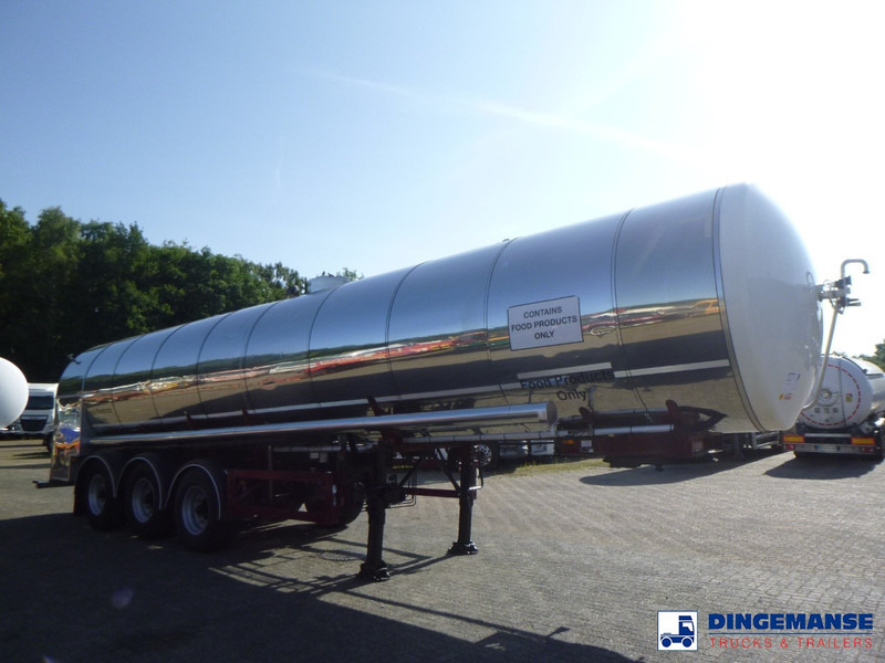 Feldbinder Food tank inox 30 m3 / 1 comp - نصف مقطورة صهريج: صور 2 Feldbinder Food tank inox 30 m3 / 1 comp - نصف مقطورة صهريج: صور 2