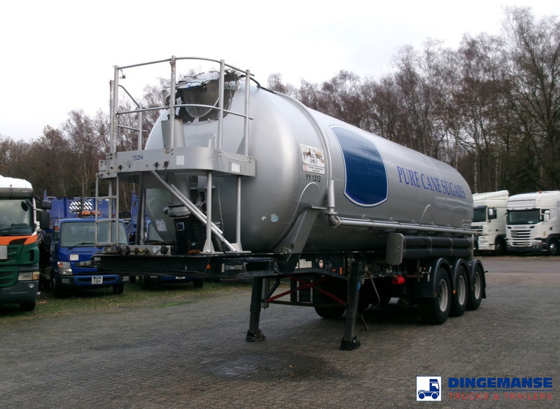 Feldbinder Powder tank alu 38 m3 (tipping) - نصف مقطورة صهريج: صور 1 Feldbinder Powder tank alu 38 m3 (tipping) - نصف مقطورة صهريج: صور 1