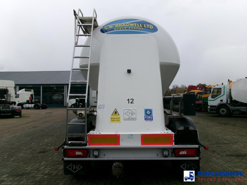 Feldbinder Powder tank alu 40 m3 / 1 comp + compressor - نصف مقطورة صهريج: صور 5 Feldbinder Powder tank alu 40 m3 / 1 comp + compressor - نصف مقطورة صهريج: صور 5