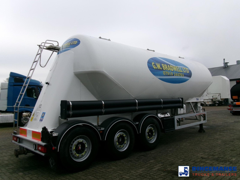 Feldbinder Powder tank alu 40 m3 / 1 comp + compressor - نصف مقطورة صهريج: صور 4 Feldbinder Powder tank alu 40 m3 / 1 comp + compressor - نصف مقطورة صهريج: صور 4
