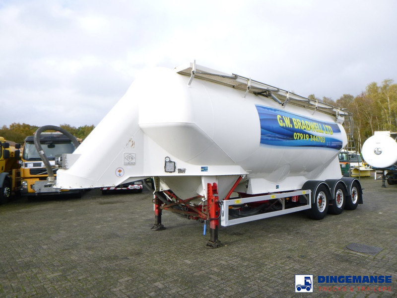 Feldbinder Powder tank alu 40 m3 / 1 comp - نصف مقطورة صهريج: صور 1 Feldbinder Powder tank alu 40 m3 / 1 comp - نصف مقطورة صهريج: صور 1
