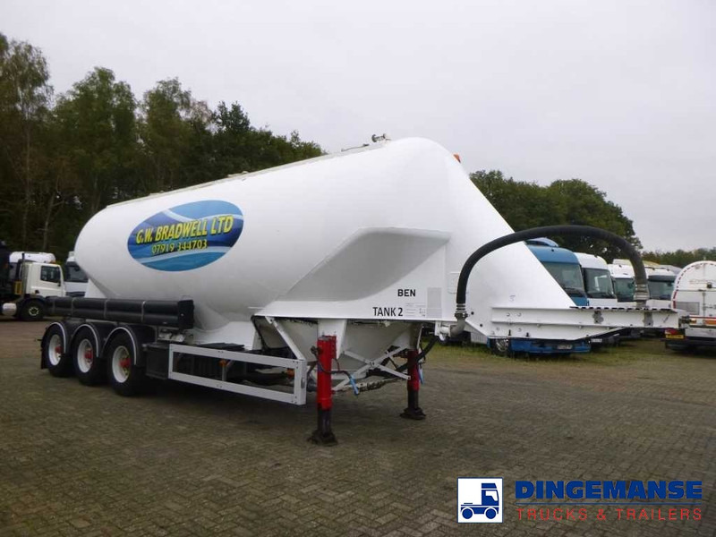 Feldbinder Powder tank alu 40 m3 / 1 comp - نصف مقطورة صهريج: صور 2 Feldbinder Powder tank alu 40 m3 / 1 comp - نصف مقطورة صهريج: صور 2