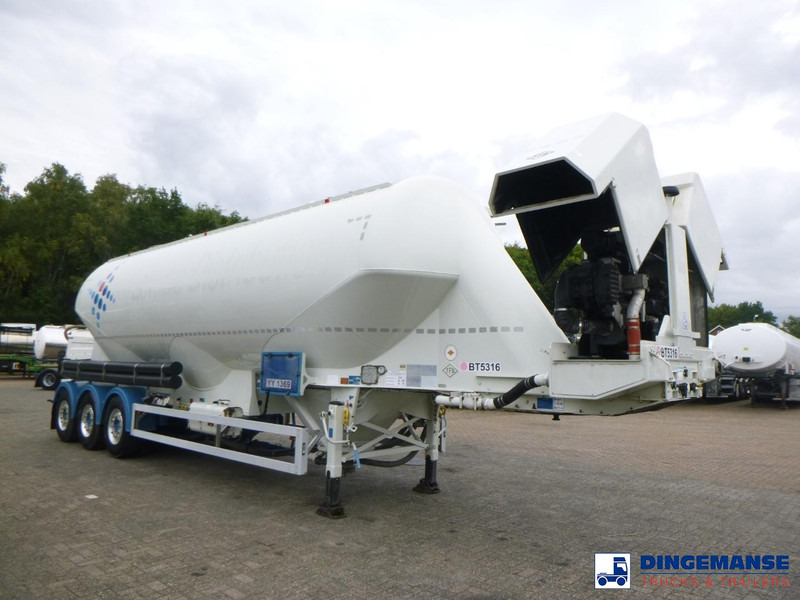 Feldbinder Powder tank alu 50 m3 + compressor - نصف مقطورة صهريج: صور 2 Feldbinder Powder tank alu 50 m3 + compressor - نصف مقطورة صهريج: صور 2