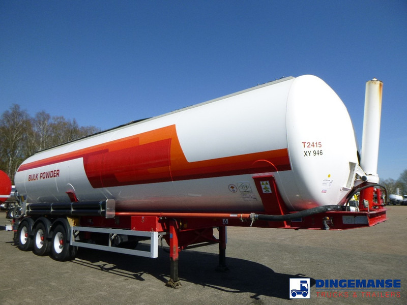 Feldbinder Powder tank alu 60 m3 (tipping) - نصف مقطورة صهريج: صور 2 Feldbinder Powder tank alu 60 m3 (tipping) - نصف مقطورة صهريج: صور 2