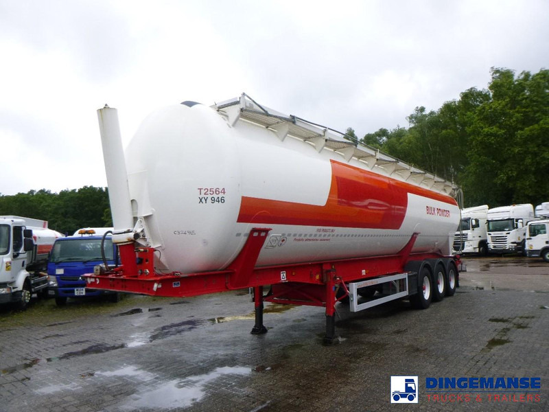 Feldbinder Powder tank alu 60 m3 (tipping) - نصف مقطورة صهريج: صور 1 Feldbinder Powder tank alu 60 m3 (tipping) - نصف مقطورة صهريج: صور 1