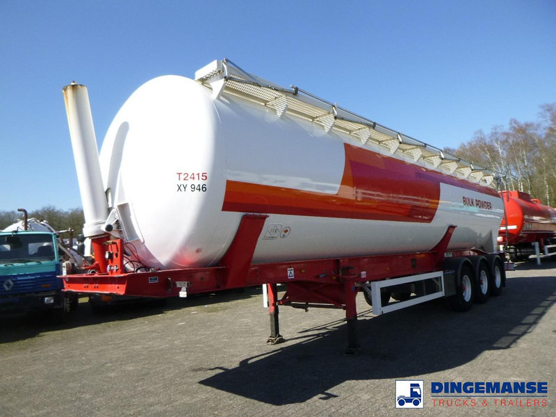 Feldbinder Powder tank alu 60 m3 (tipping) - نصف مقطورة صهريج: صور 1 Feldbinder Powder tank alu 60 m3 (tipping) - نصف مقطورة صهريج: صور 1