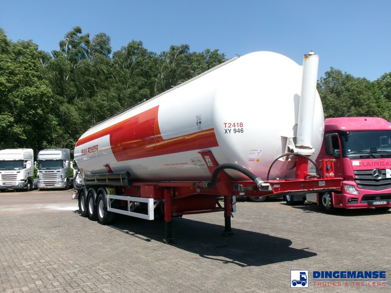 Feldbinder Powder tank alu 60 m3 (tipping) - قلاب صغير: صور 2 Feldbinder Powder tank alu 60 m3 (tipping) - قلاب صغير: صور 2