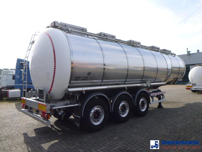 Fluid Chemical tank inox 37.5 m3 / 1 comp ADR 28-10-2025 - نصف مقطورة صهريج: صور 3 Fluid Chemical tank inox 37.5 m3 / 1 comp ADR 28-10-2025 - نصف مقطورة صهريج: صور 3