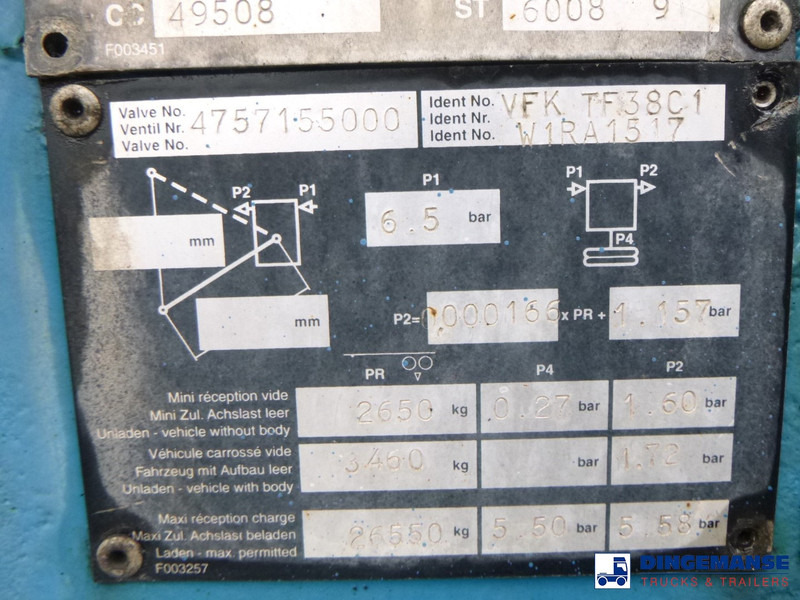 شاحنات الحاويات / جسم علوي قابل للتغيير شاحنة Fruehauf 3-axle container chassis 20, 30 ft: صور 10