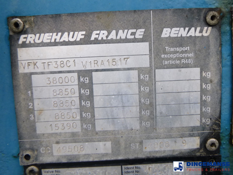 شاحنات الحاويات / جسم علوي قابل للتغيير شاحنة Fruehauf 3-axle container chassis 20, 30 ft: صور 8