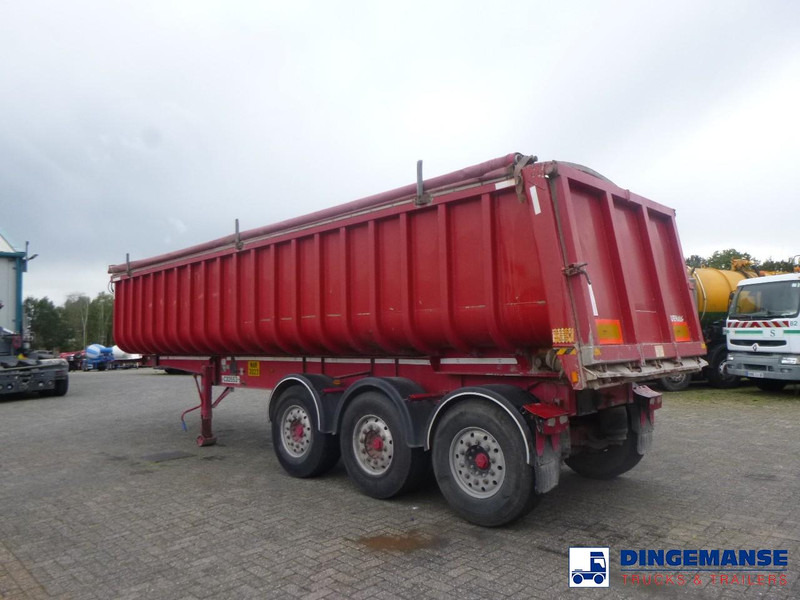 Fruehauf Tipper trailer alu 34.6 m3 + tarpaulin - قلابة نصف مقطورة: صور 3 Fruehauf Tipper trailer alu 34.6 m3 + tarpaulin - قلابة نصف مقطورة: صور 3