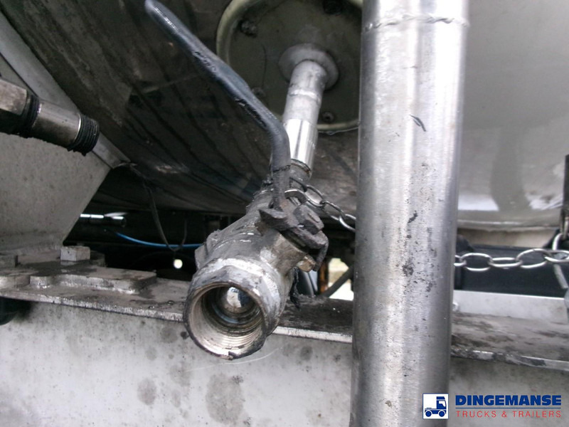 نصف مقطورة صهريج Indox Chemical tank inox L4BH 33.5 m3 / 1 comp: صور 11